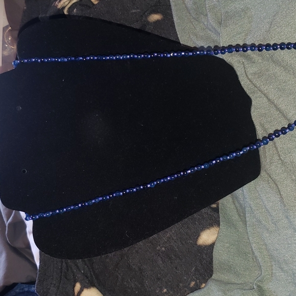 Blue Peru necklace *D3 - Picture 4 of 4